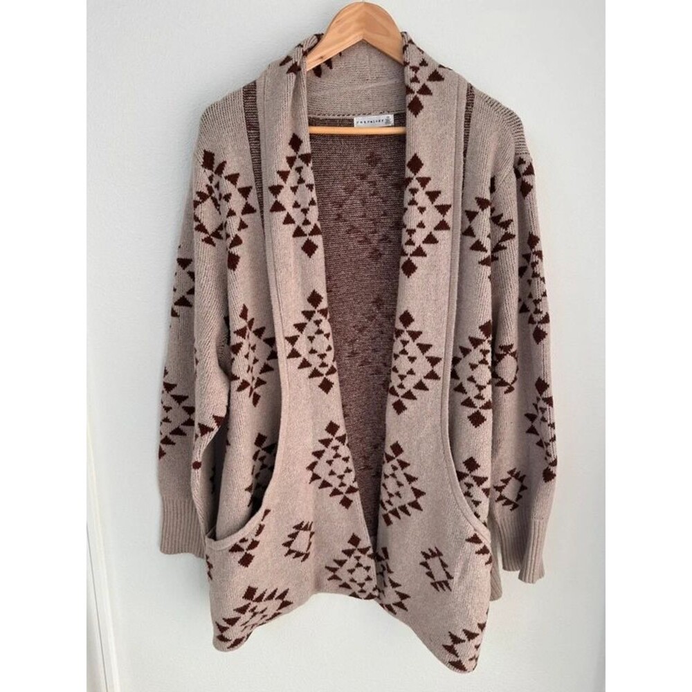 Retrology size 3X Long Open Cardigan Sweater